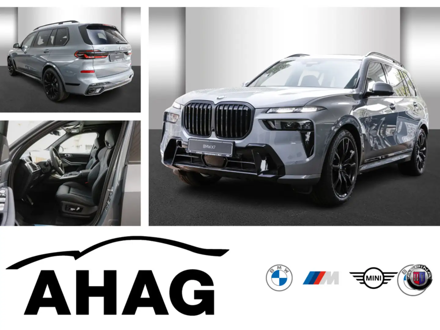 BMW X7 xDrive40d M Sportpaket Sport Aut. Standhzg. Серый - 1