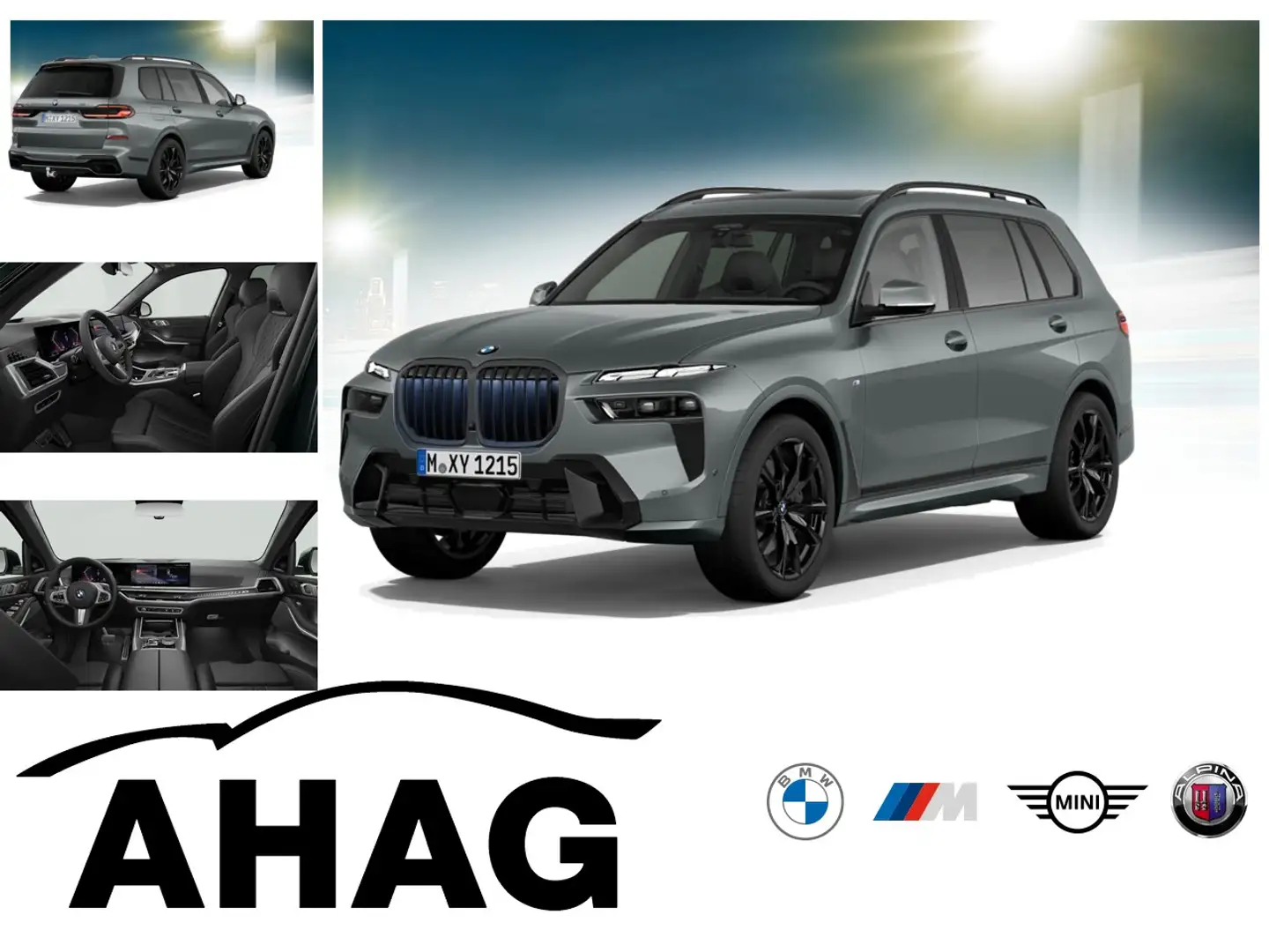 BMW X7 xDrive40d M Sportpaket Sport Aut. Standhzg. Grau - 1