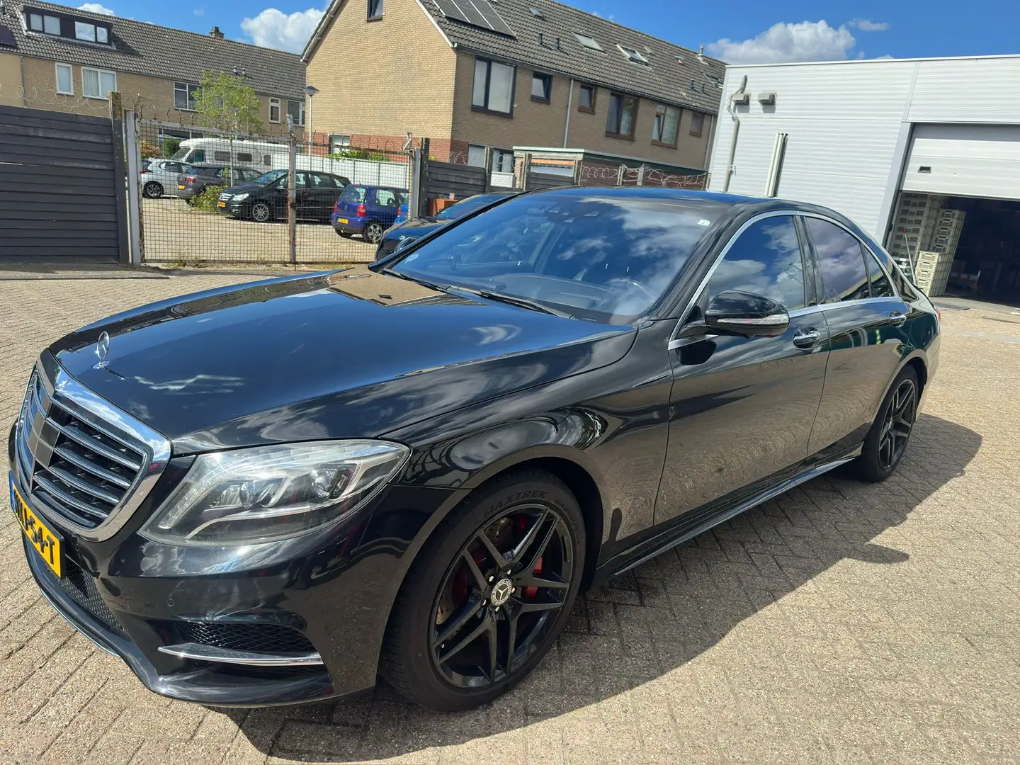 Mercedes-Benz S 400 hybride 2014 zwart Zwart - 1
