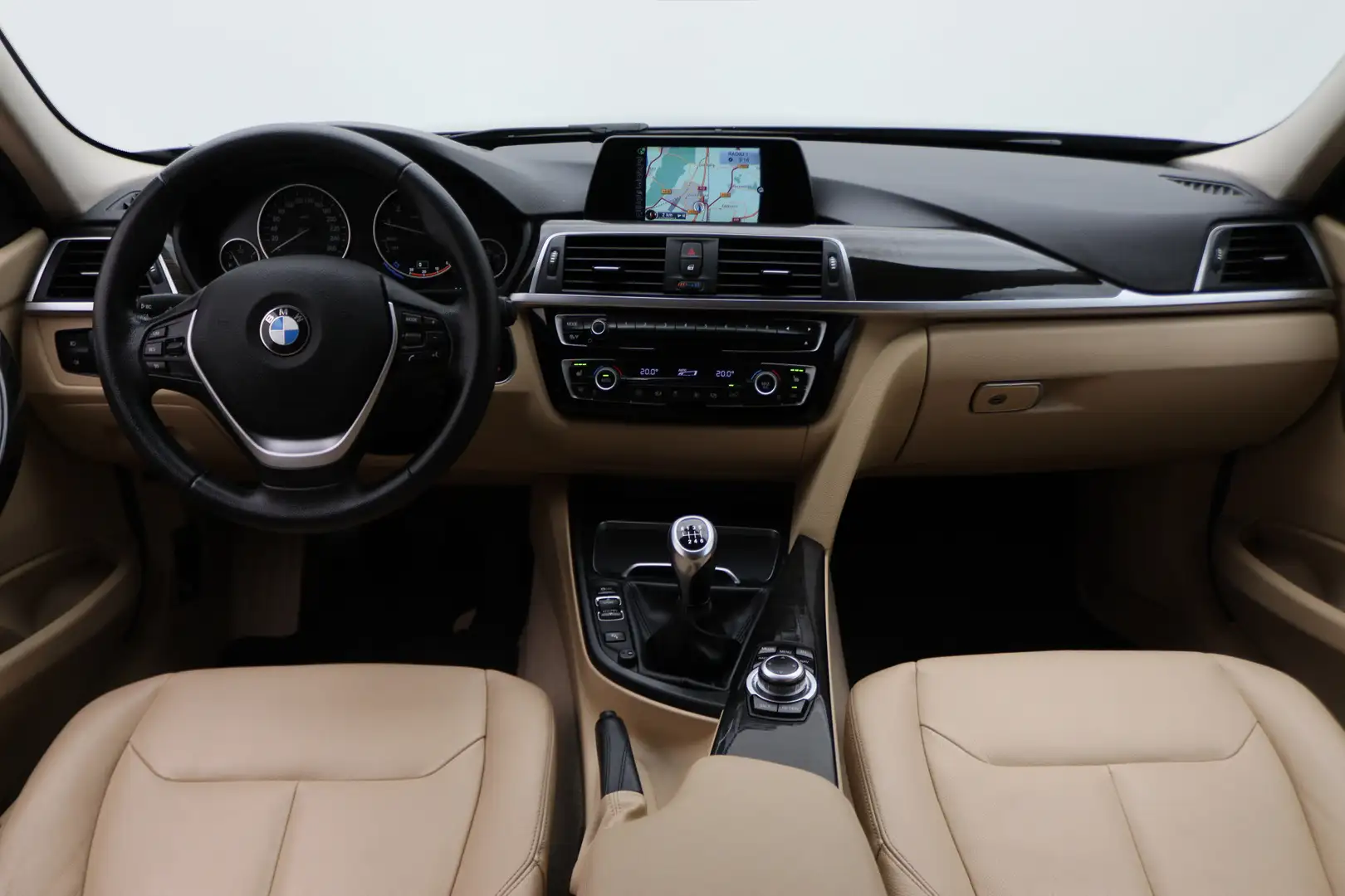 BMW 318 3-serie Touring 318i Luxury Leer, Head-Up, Cruise, plava - 2