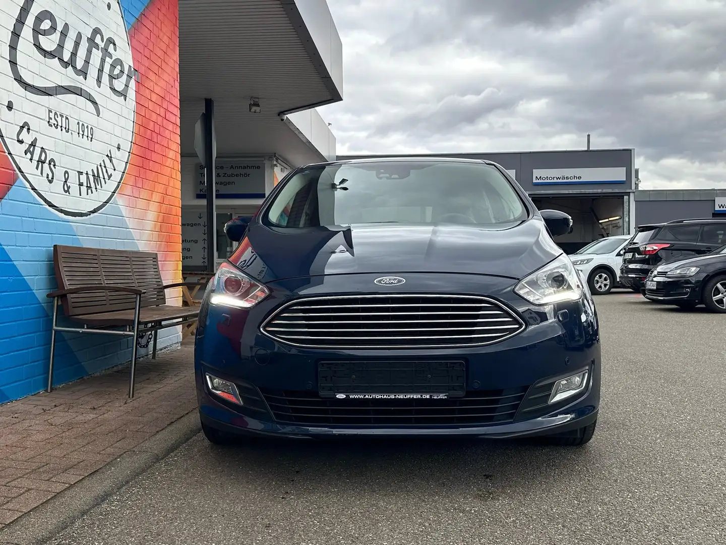 Ford C-Max Titanium/Bi-Xenon/Rfkamera/AHK schwenkbar Blau - 2