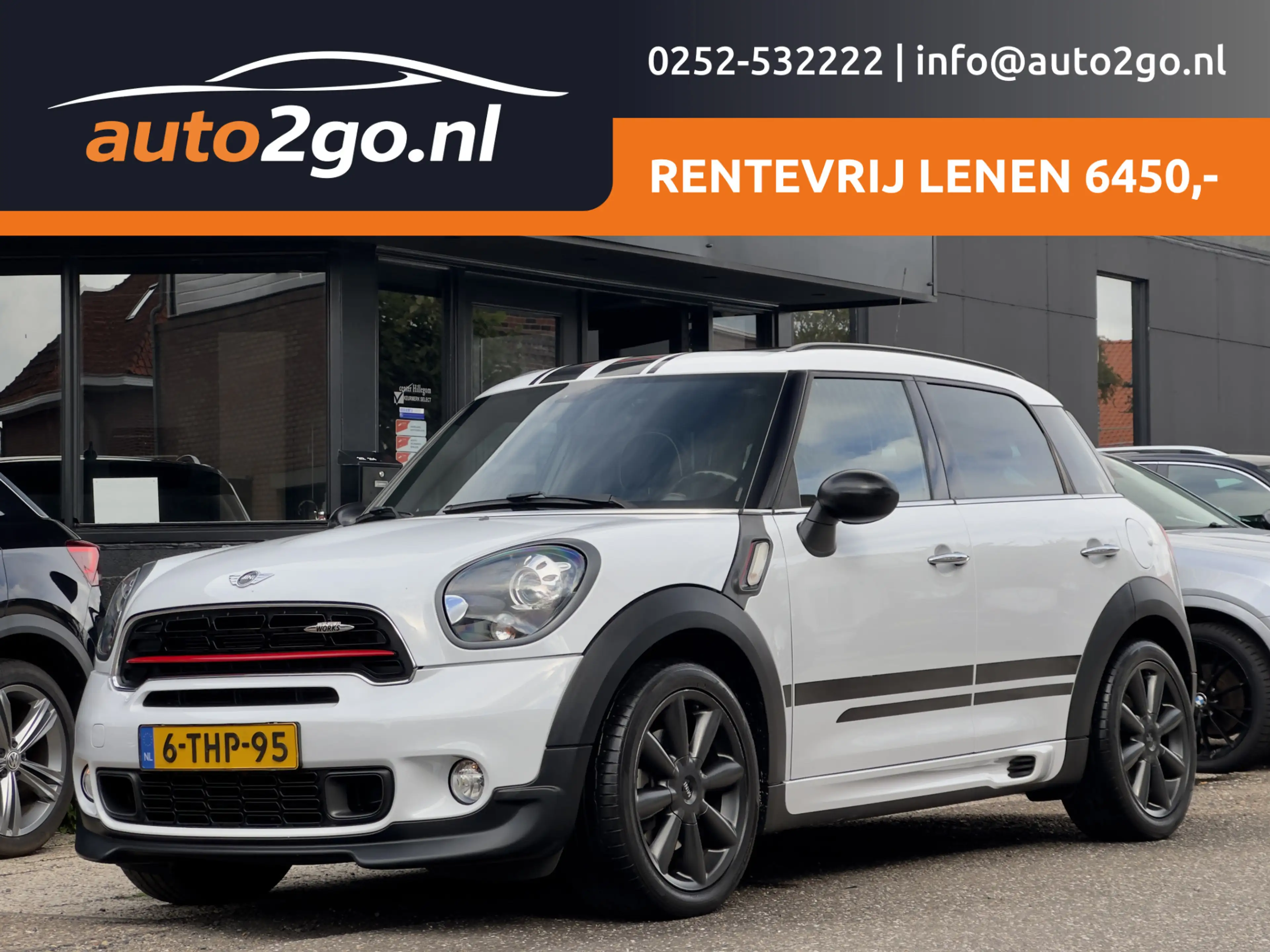 MINI Cooper S Countryman 1.6 WORKS-DESIGN ACTIE! BETAAL NU 50% 6450 DE REST
