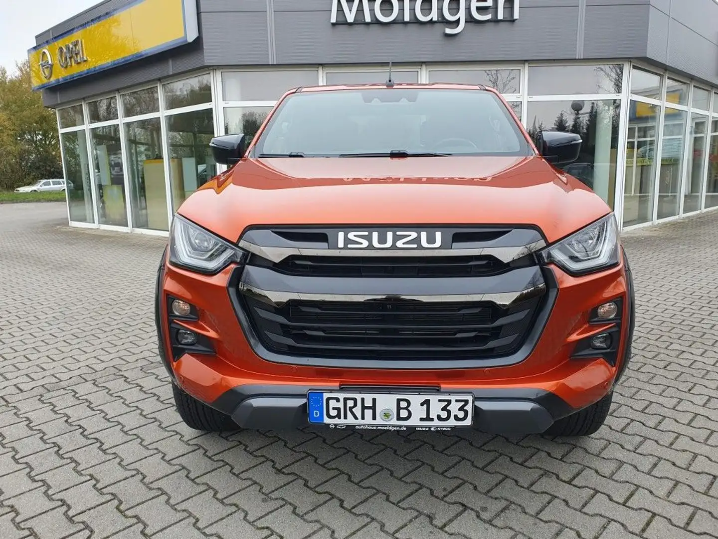 Isuzu D-Max Double Cab 4WD V-Cross Überrollbügel Rollo AHZV Orange - 2