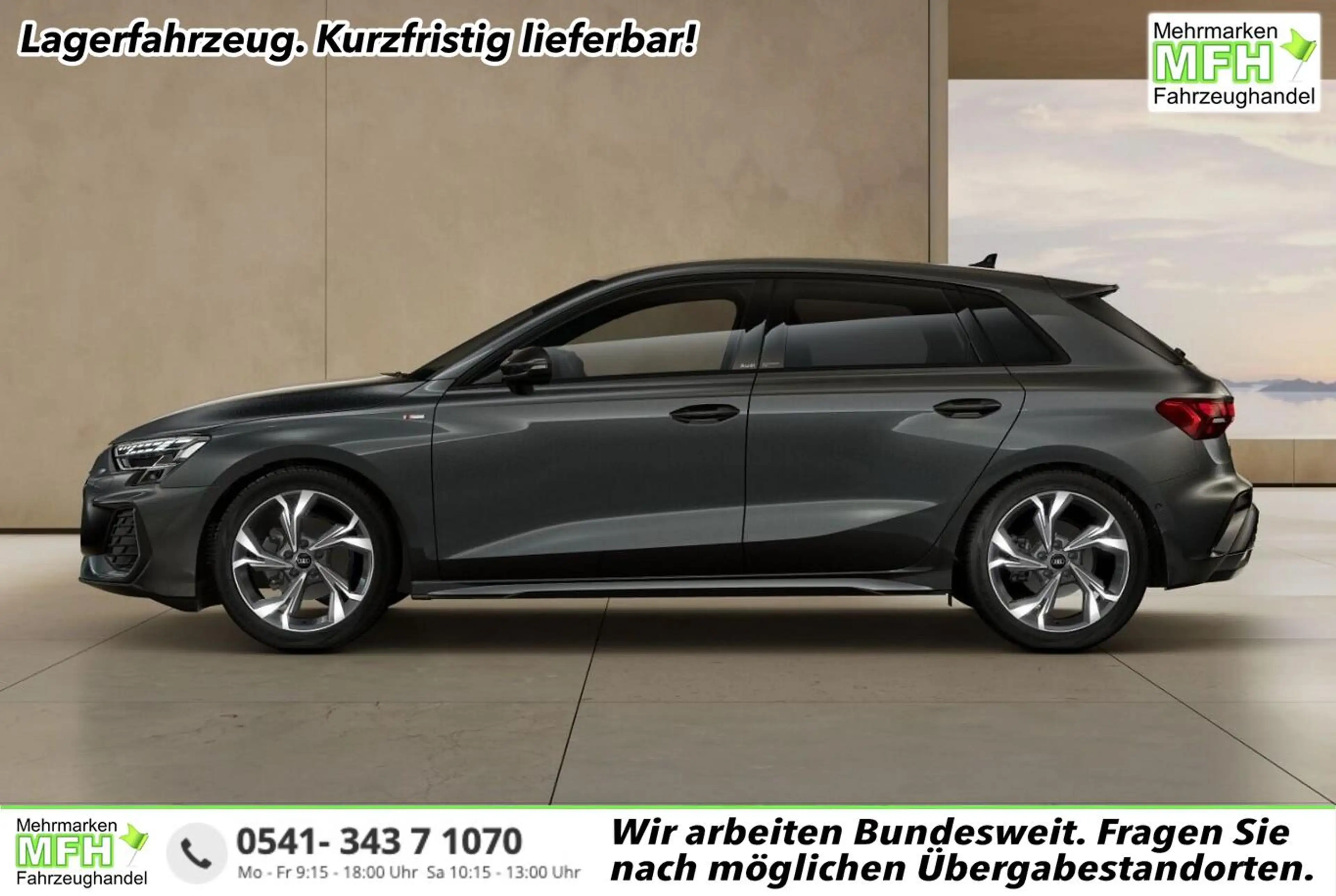 Audi A3 Sportback S line quattro Nav 18Z KlimaP ACC 150...