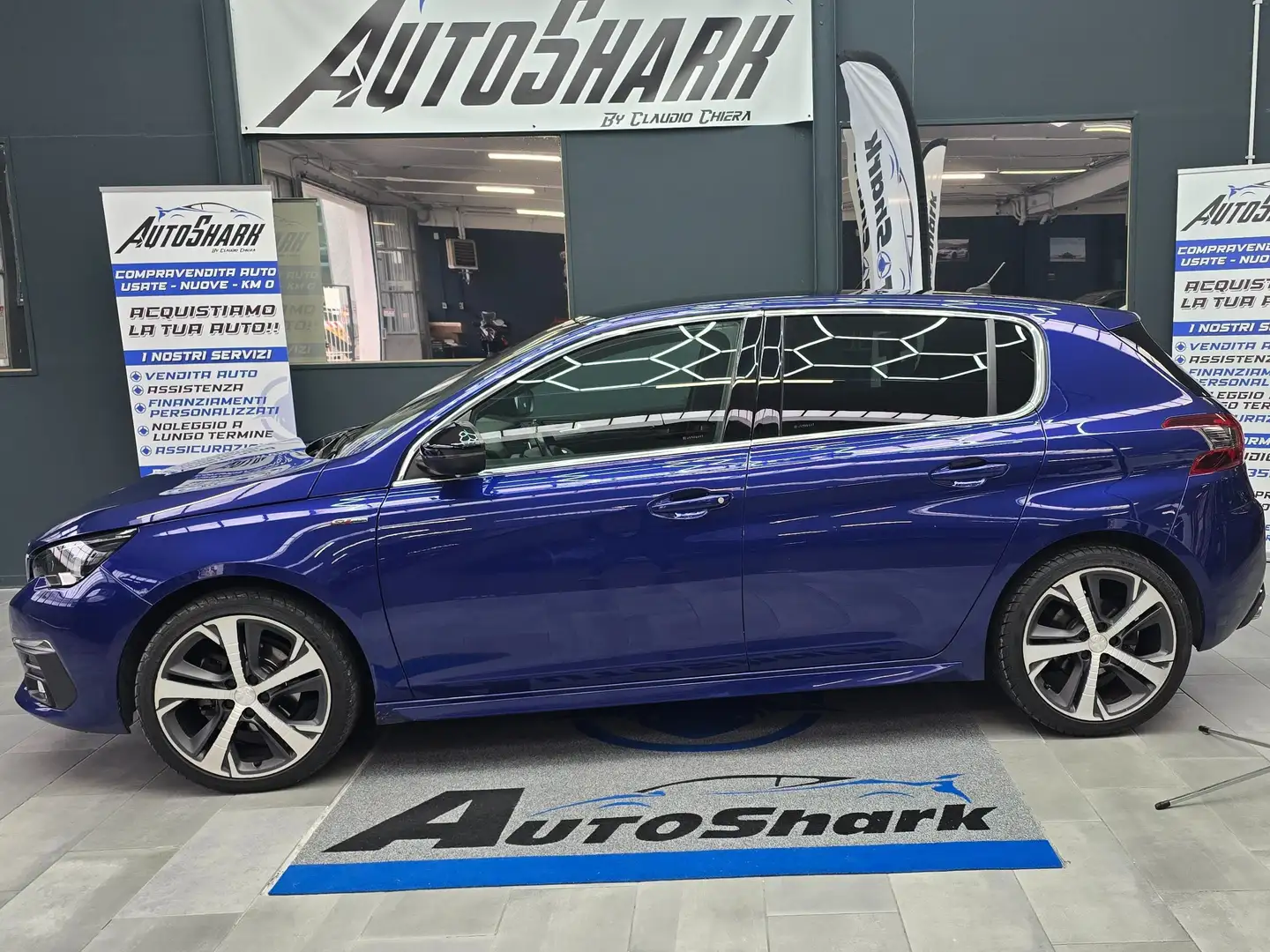 Peugeot 308 308 II 2018 5p 1.2 puretech t Gt-Line s Blauw - 1