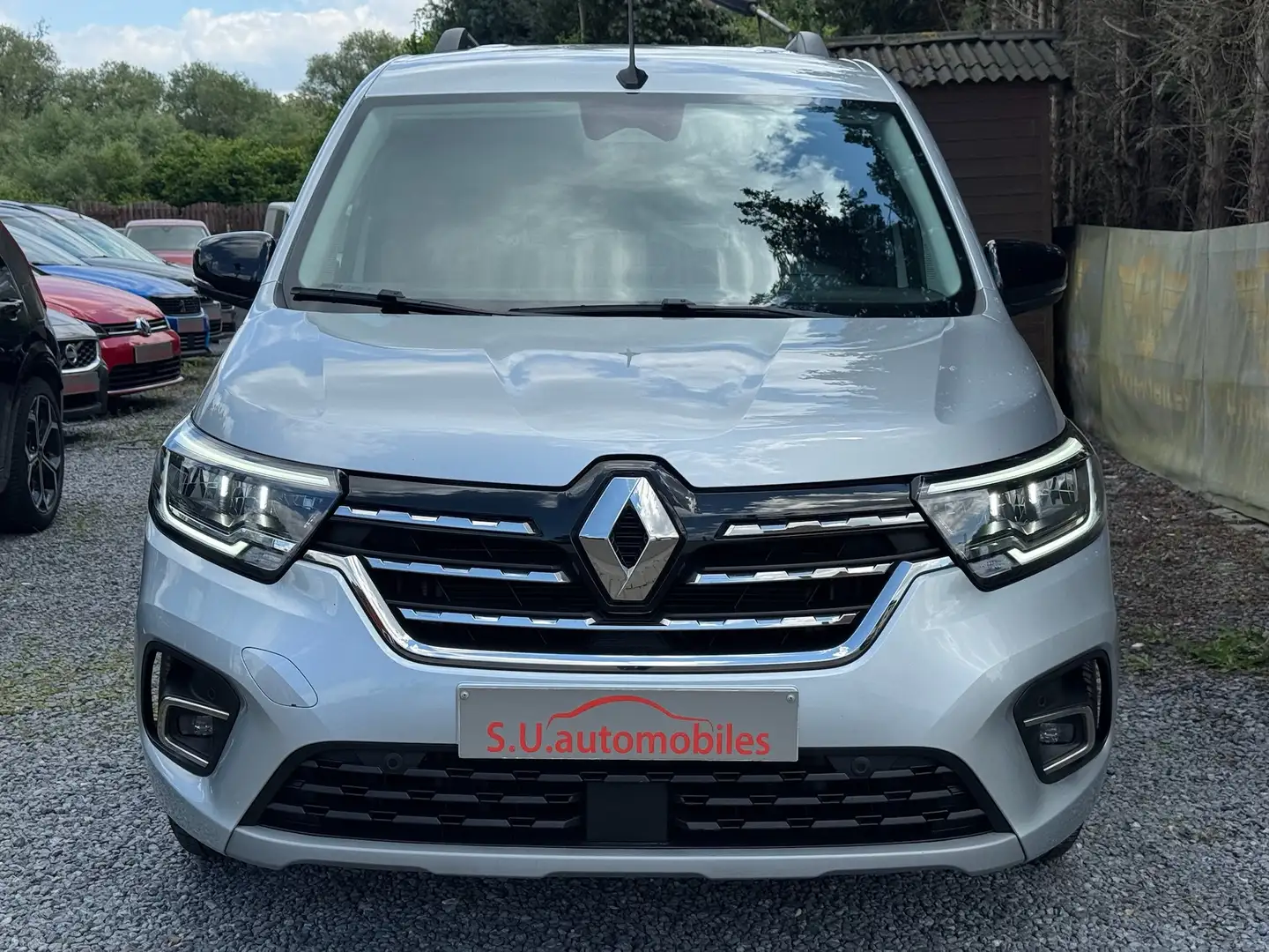 Renault Kangoo 1.5dCi Techno Navi/Semi-Cuir/Parkassist/Jante/GAR1 Argent - 2