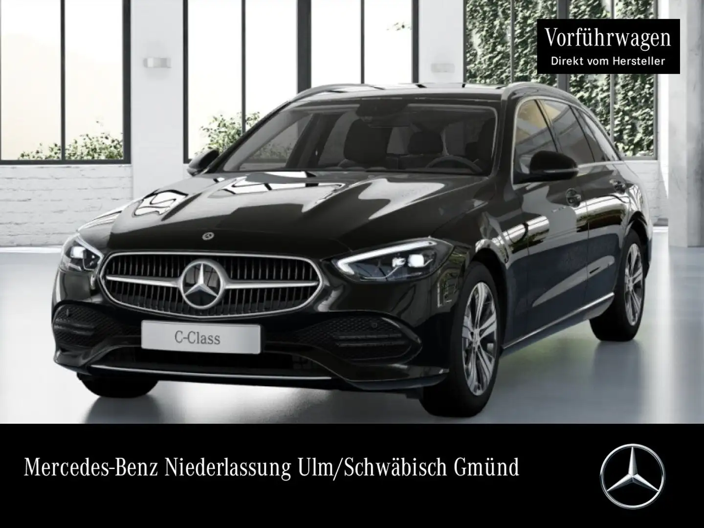 Mercedes-Benz C 180 T AVANTG+AHK+LED+KAMERA+KEYLESS+9G Schwarz - 1