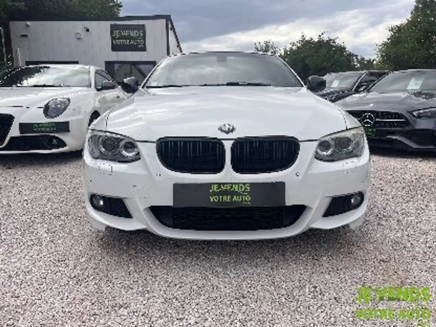 BMW 320 Cabriolet 320d 184ch M Sport Blanc - 2