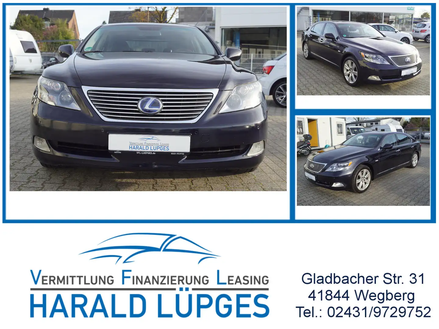 Lexus Sonstige 600hL, Hybrid, Leder, Automatik, Navi, Xenon Schwarz - 1