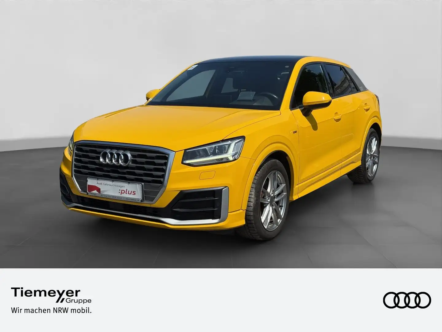 Audi Q2 1.4 TFSI 2x S LINE ROTOR19 LED BuO PANO Gelb - 1
