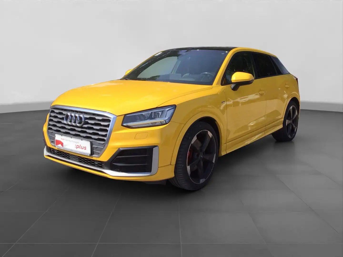 Audi Q2 1.4 TFSI 2x S LINE ROTOR19 LED BuO PANO Gelb - 2