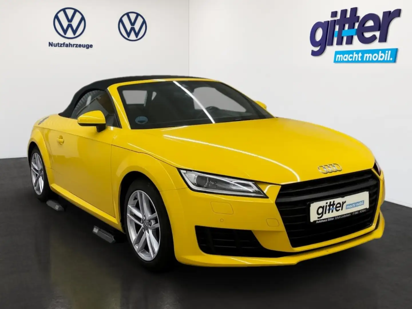 Audi TT Roadster 1.8 TFSI VIRTUAL COCKPIT SHZ TEMPOMAT RÜC Gelb - 2