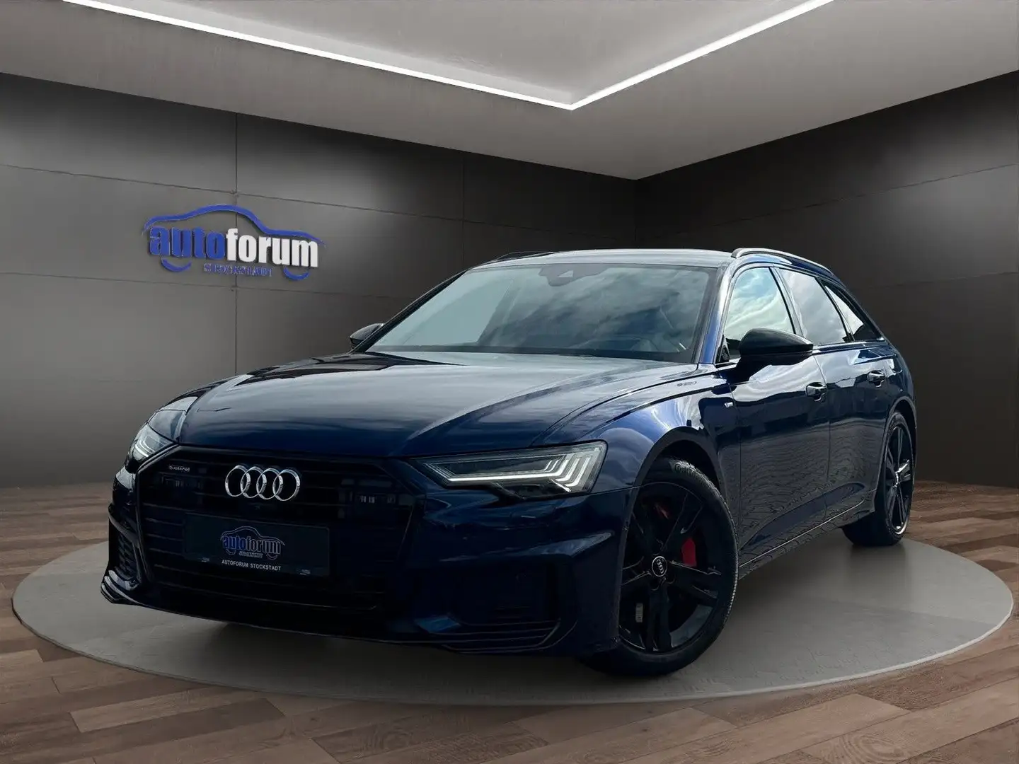 Audi A6 Avant 55 TFSI e S-LINE°AHK°ACC°HEAD-UP°STANDH Blau - 1