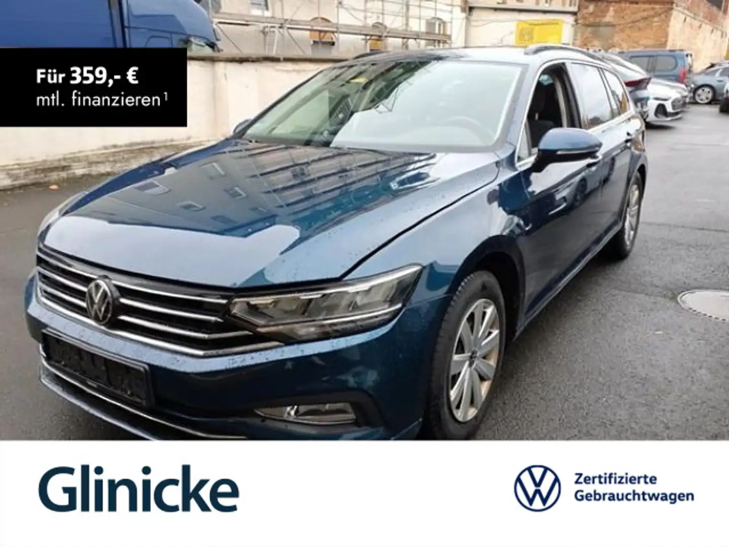 Volkswagen Passat Variant 2.0 TDI DSG Business Navi AHK ACC Blau - 1