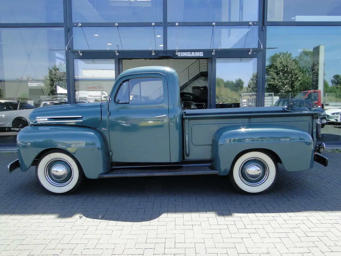 Ford F 1 F1 3,9 V8 239 CUI FLATHEAD 1950 H-ZULASSUNG DE Grün - 2