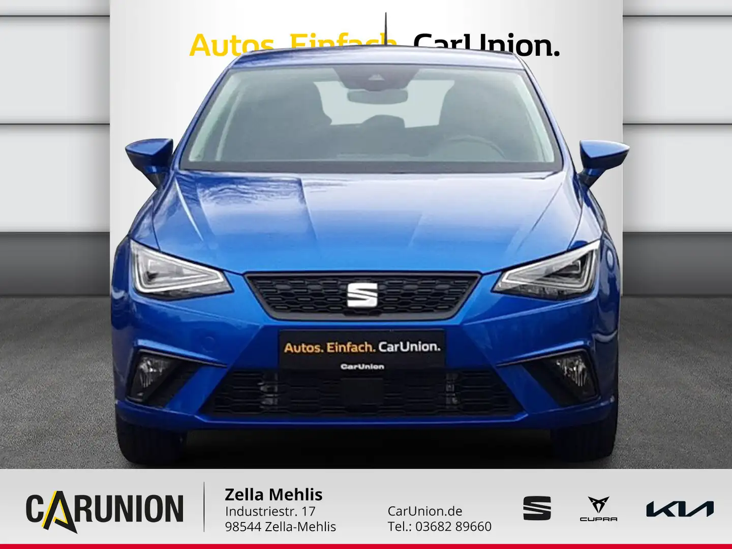 SEAT Ibiza Style Edition 1.0 TSI 81 kW 110 PS DSG*SZH Blau - 2