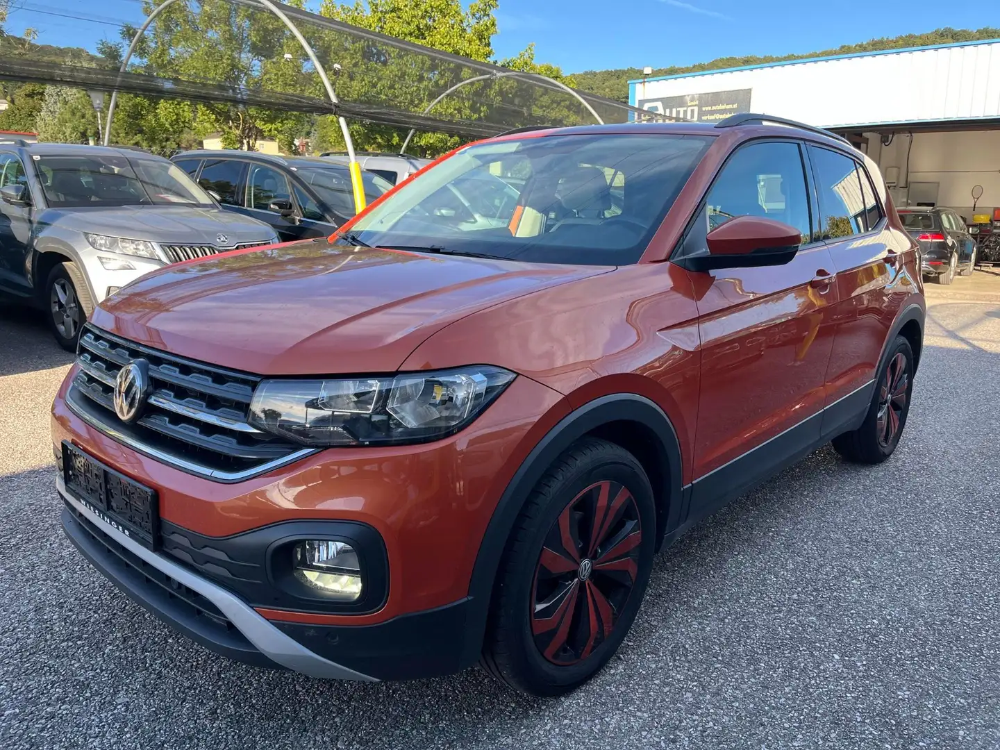 Volkswagen T-Cross 1,0 TSI Life Keyless-Sitzhzg.-Carplay Naranja - 1