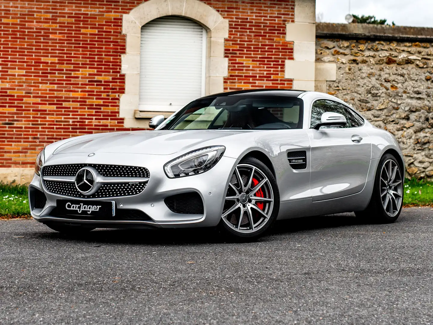 Mercedes-Benz AMG GT Coupé  ch BA7 S Argent - 1