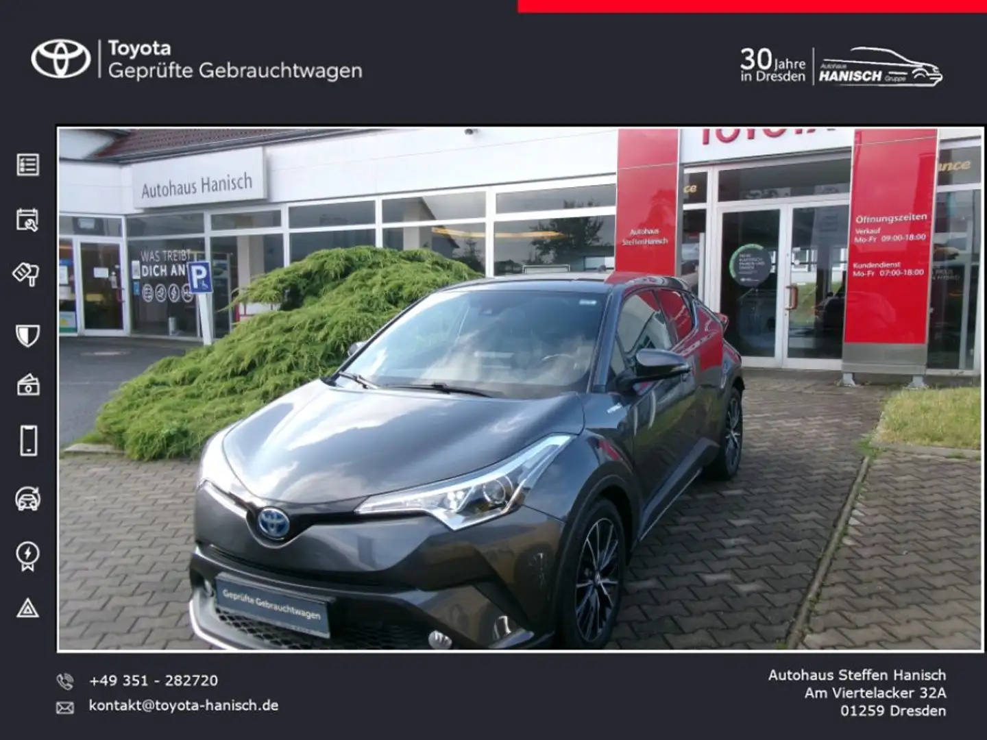 Toyota C-HR Hybrid Lounge Grey - 1