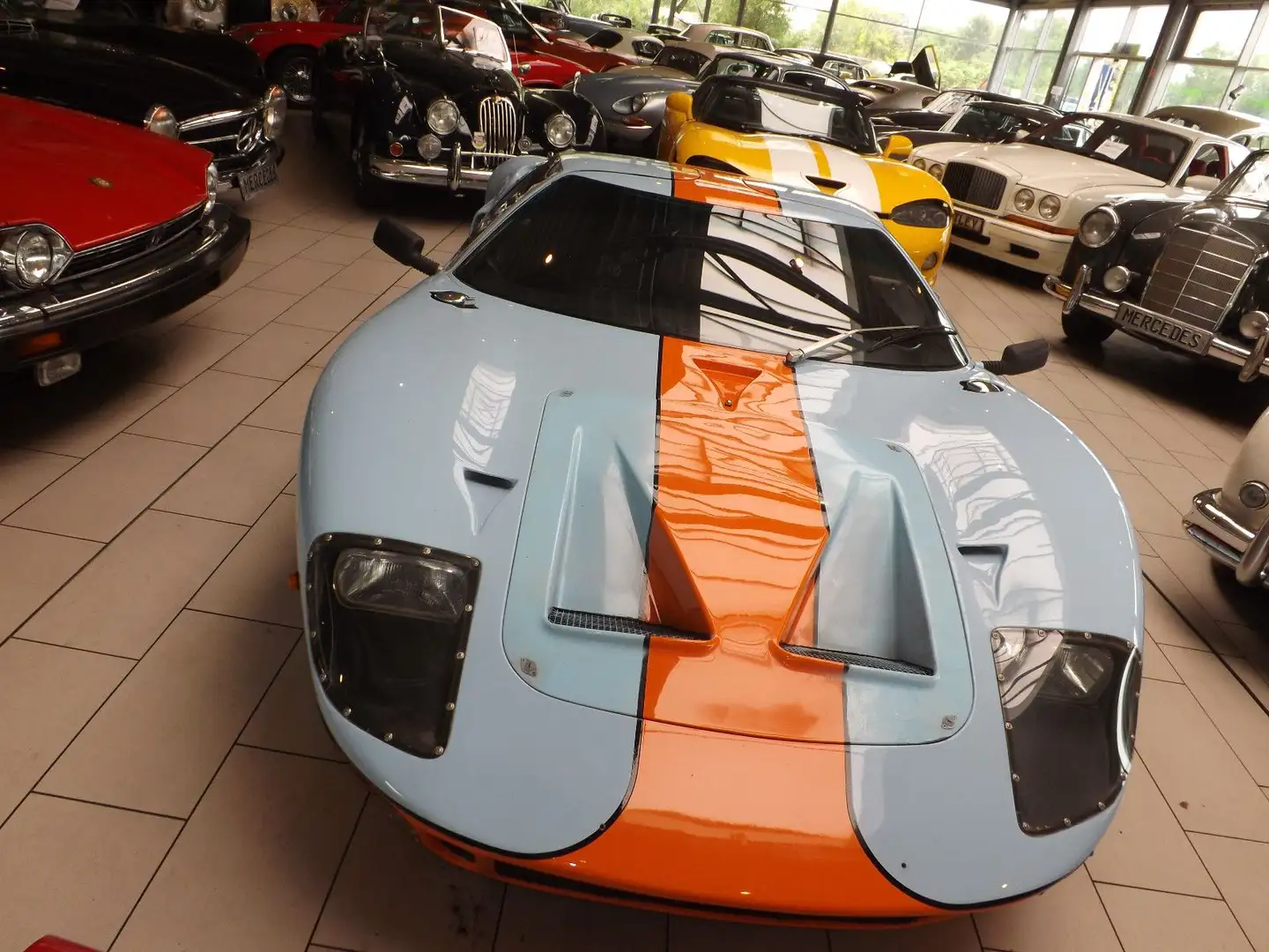 Ford GT 40 Replika-mit deutscher Zulassung und TÜV! Blu/Azzurro - 2