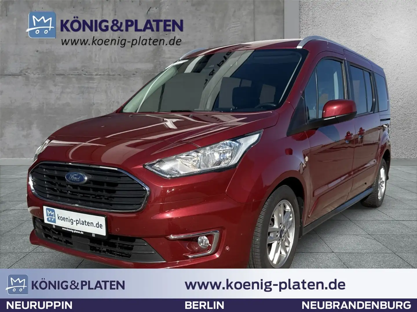 Ford Tourneo Connect 1.5-TDCi Grand Titanium EcoBlue Klima Navi Rot - 1
