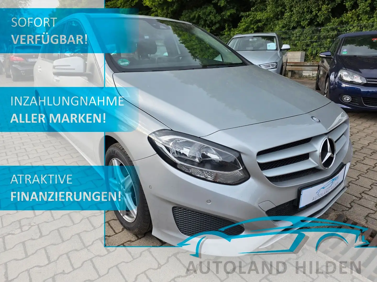 Mercedes-Benz B 200 CDI Diesel/6-Gang-Schaltgetr./Navi/1 Hand Silver - 1