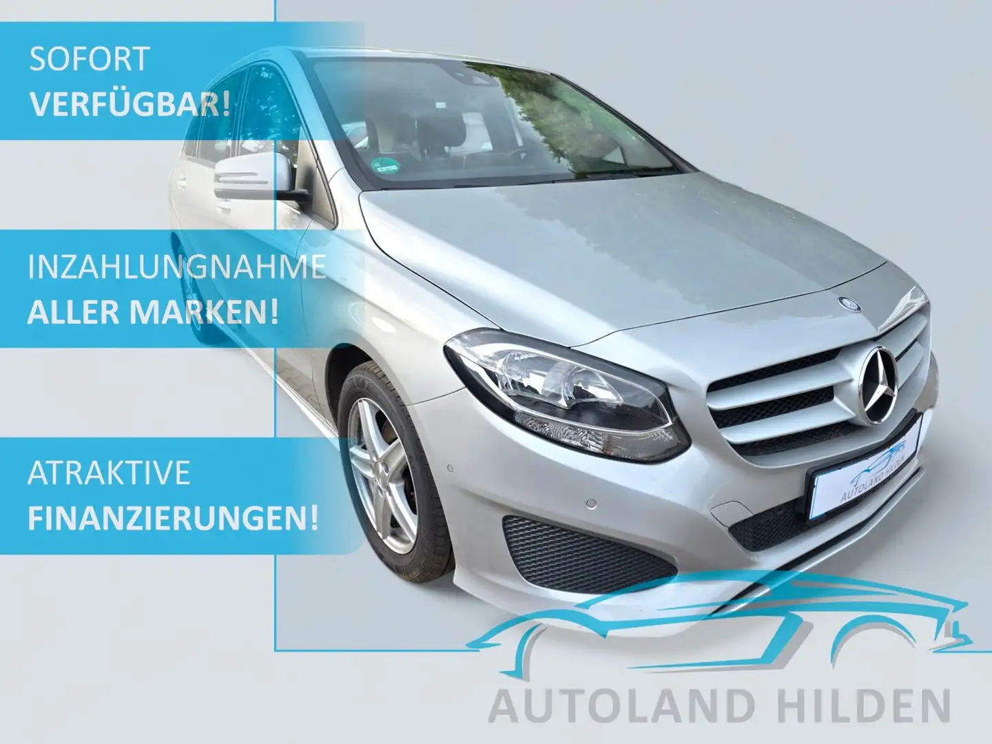 Mercedes-Benz B 200 CDI Diesel/6-Gang-Schaltgetr./Navi/1 Hand Argent - 1
