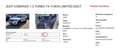 Jeep Compass 1.3 T4 150cv Limited Auto Navi Xeno Pelle Cerchi18 Grijs - thumbnail 14