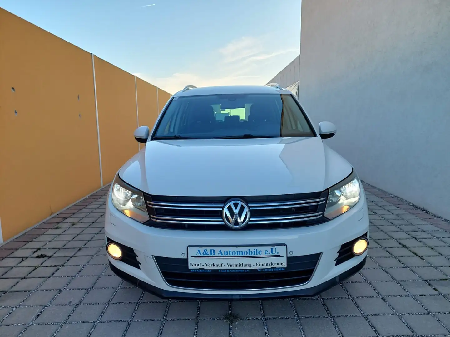 Volkswagen Tiguan 2,0 TDI Style BMT DPF Erster Besitz Weiß - 2