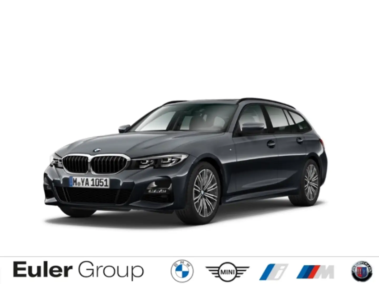 BMW 320 d Touring Sportpaket El. Panodach Panorama Navi Di Grau - 1