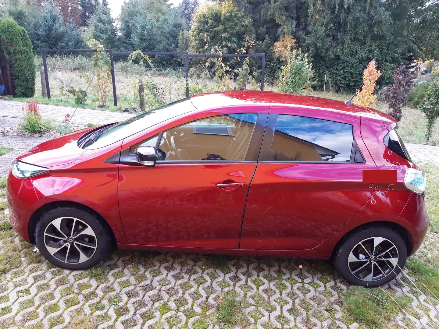 Renault ZOE INTENS Z.E.40 zzgl. Batteriemiete oder -kauf Rot - 2