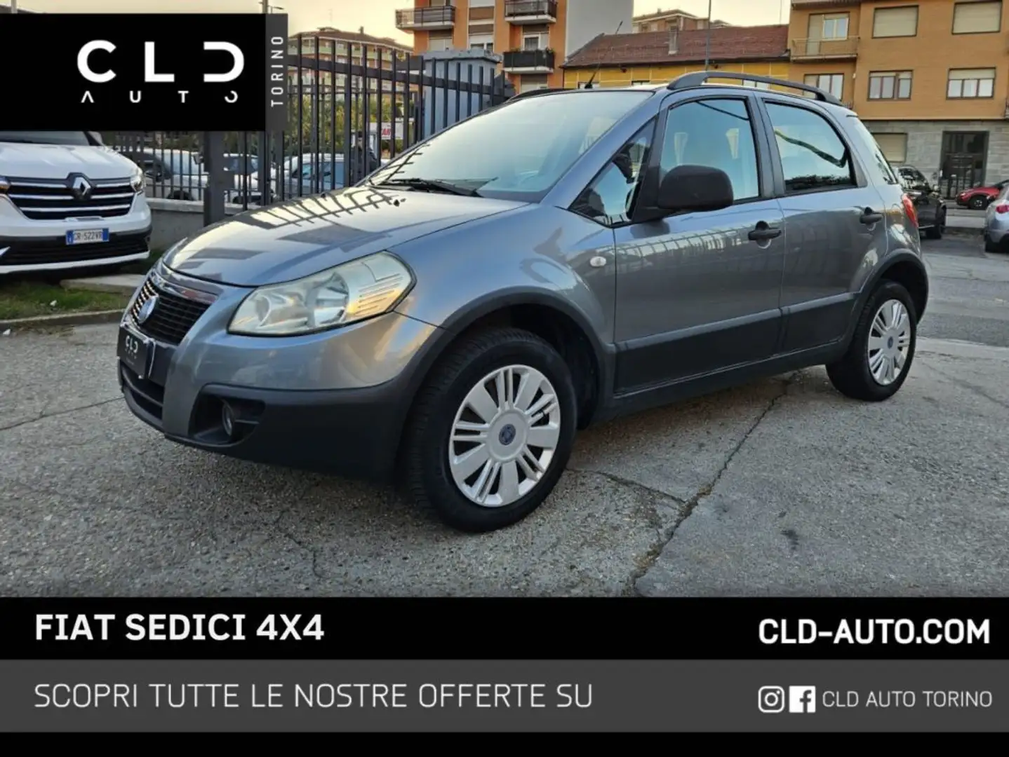 Fiat Sedici 1.6 16V 4x4 Dynamic Grigio - 1