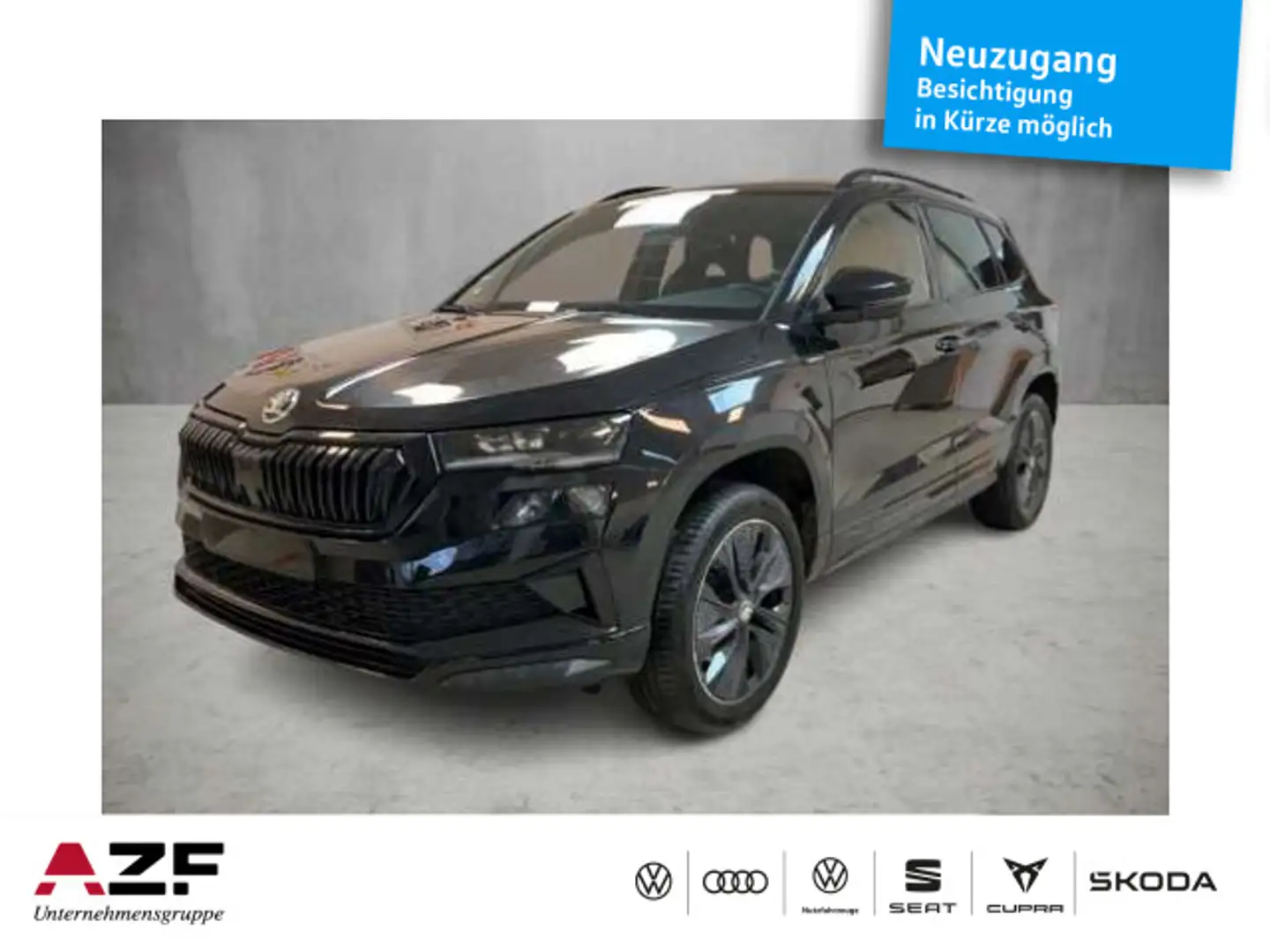 Skoda Karoq 1.5 TSI DSG Sportline NAVI+MATRIX+ACC Schwarz - 1