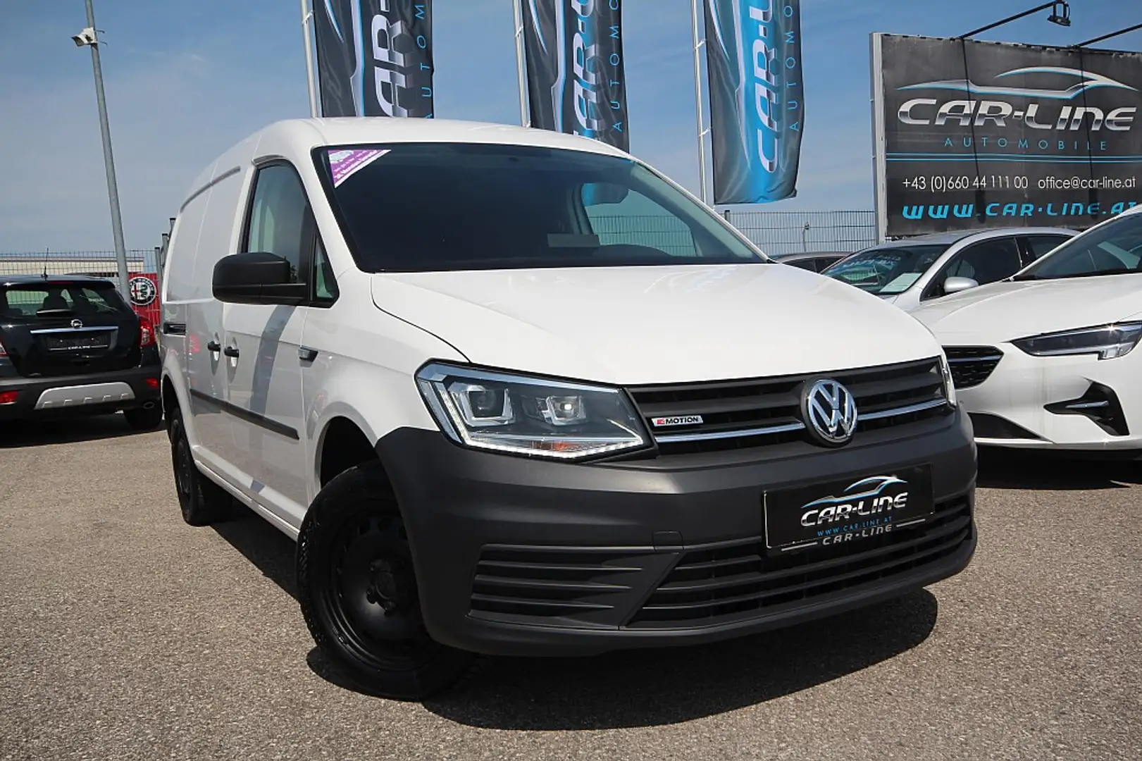 Volkswagen Caddy Kombi 2,0 TDI 4MOTION DSG Langer Radstand |LED ... Blanc - 1