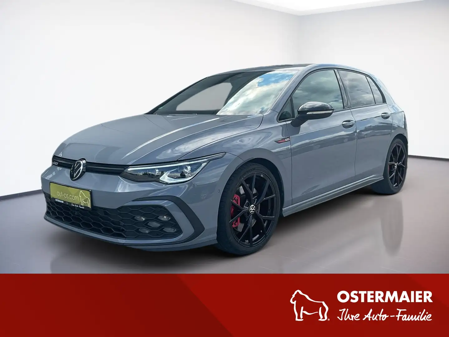 Volkswagen Golf VIII GTI BLACK STYLE 2.0TSI 245PS DSG ACC.5J-G.AHK Gris - 1