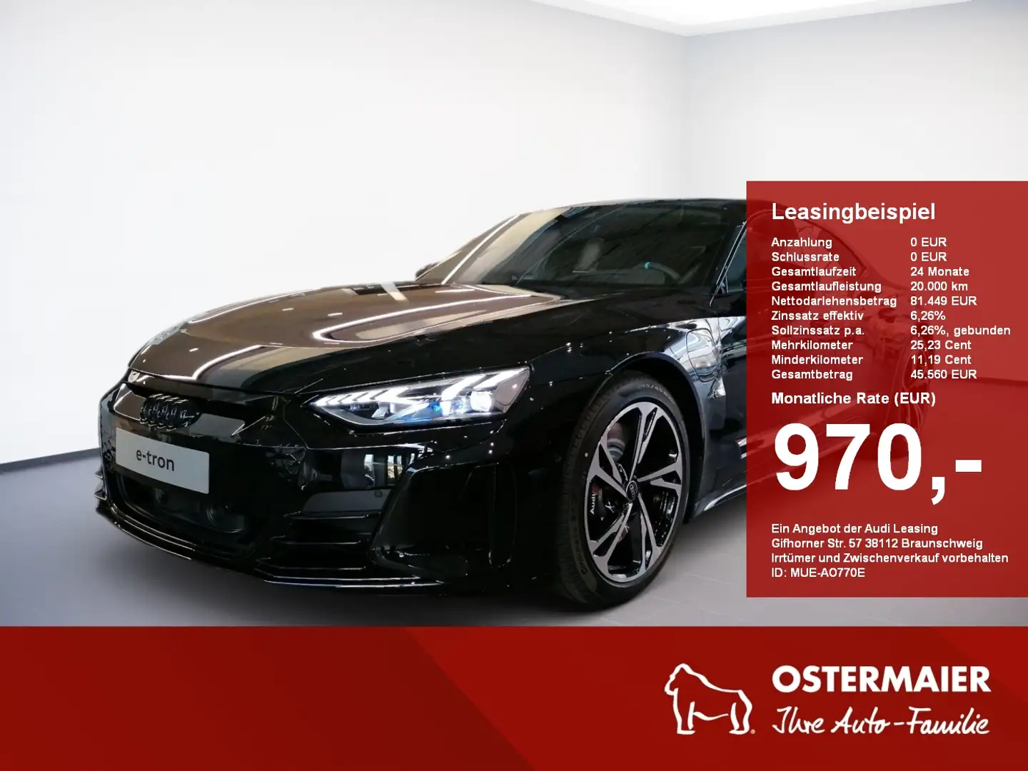 Audi e-tron GT quattro 350kW B&O.MATRIX-LED.HuD.MMI.KAMERA.AIR Schwarz - 1
