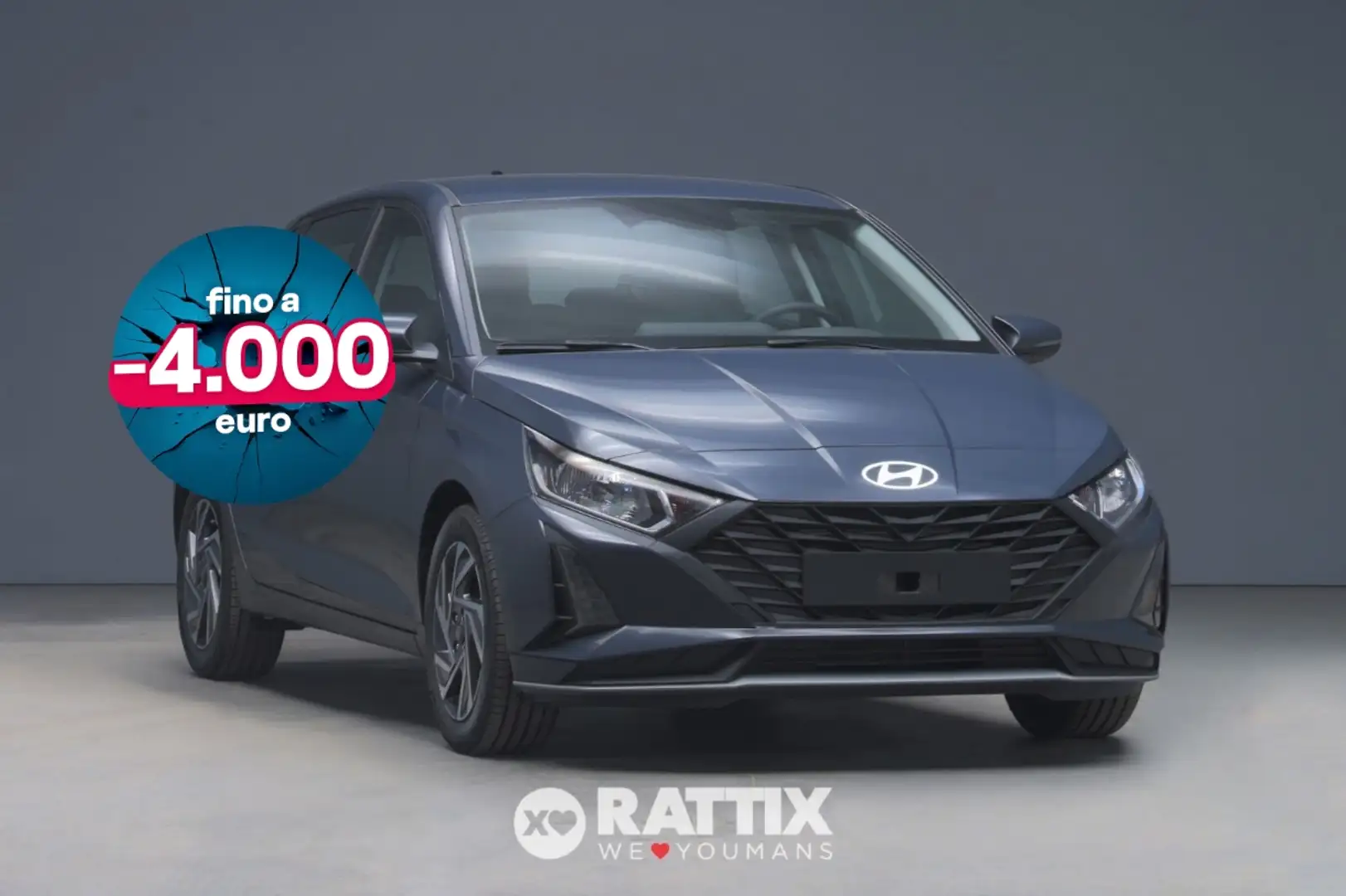 Hyundai i20 1.2 MPI 79CV Connectline + Led Pack Grigio - 1