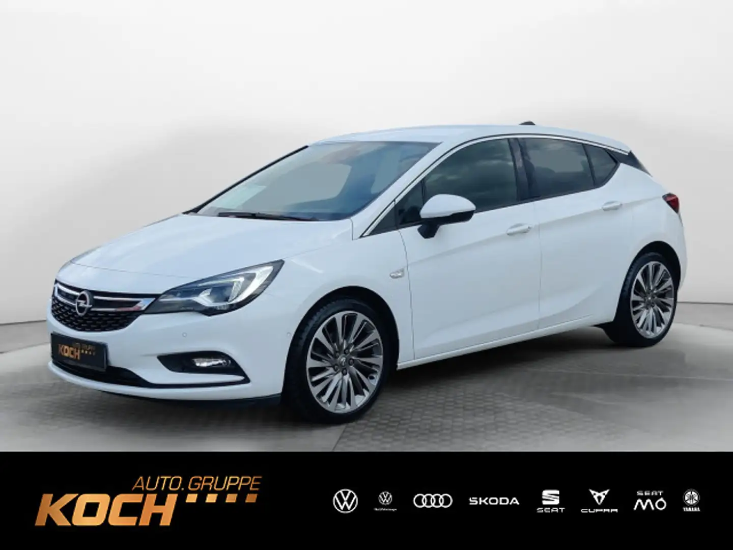 Opel Astra 1.4 Turbo Innovation, Lederpaket, LED, Nav Weiß - 1