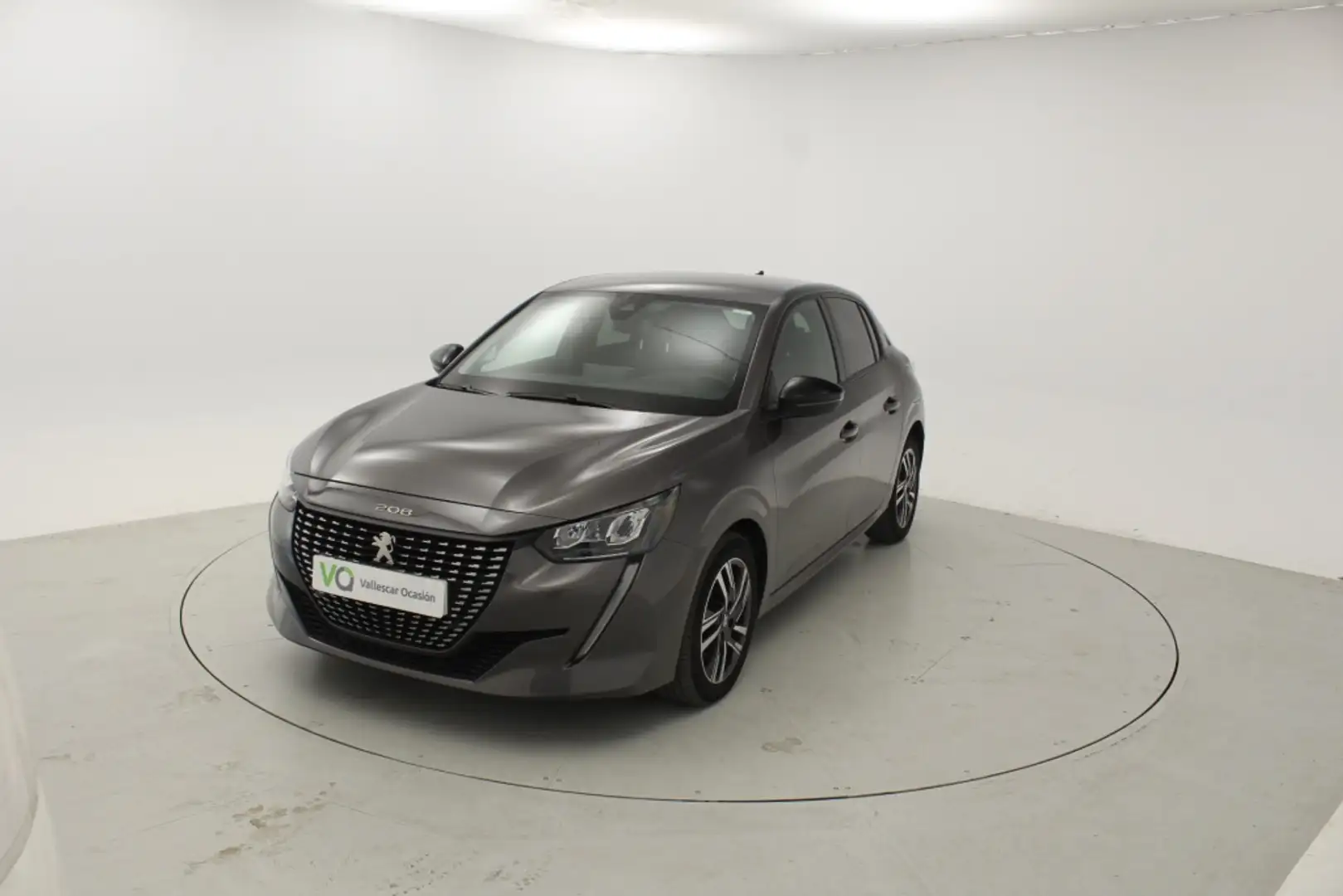 Peugeot 208 ALLURE 1.2 PURETECH 100 CV 5P Gris - 2