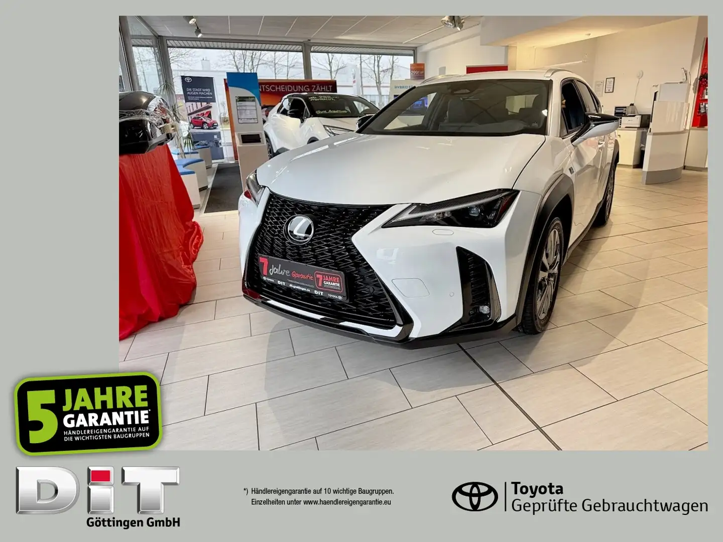 Lexus UX 300h F Sport Design Klimaaut., ACC,SpurH, LM Weiß - 1