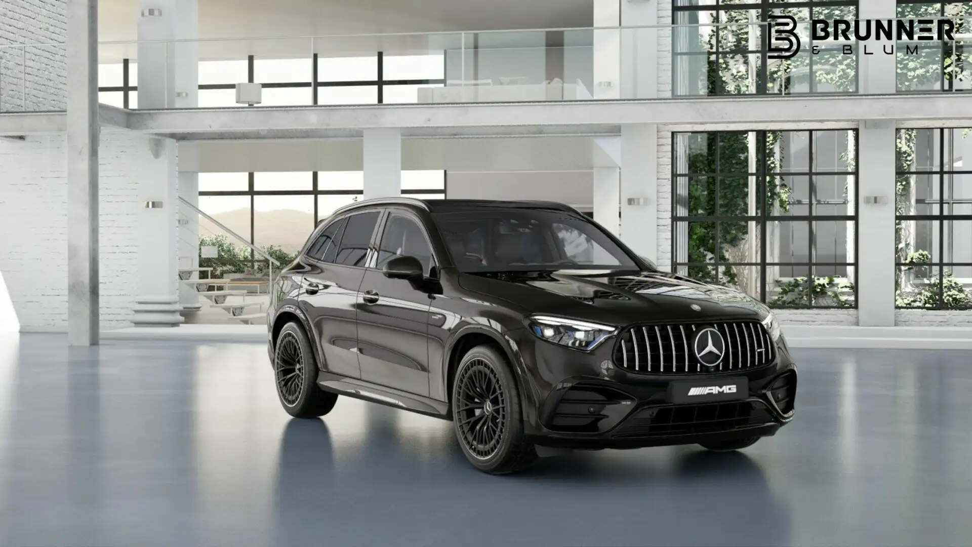 Mercedes-Benz GLC 43 AMG GLC 43 4M Premium,Pano,Night,Burmester,360°,AHK, Noir - 2