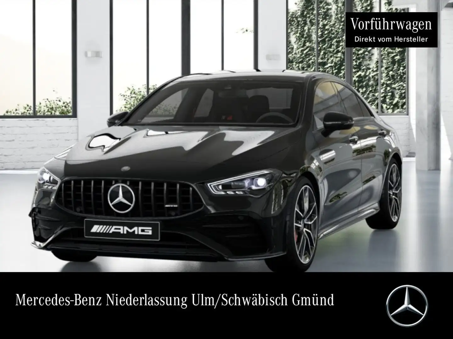 Mercedes-Benz CLA 35 AMG CLA 35 4M AMG+360°+MULTIBEAM+BURMESTER+TOTW+8G Schwarz - 1