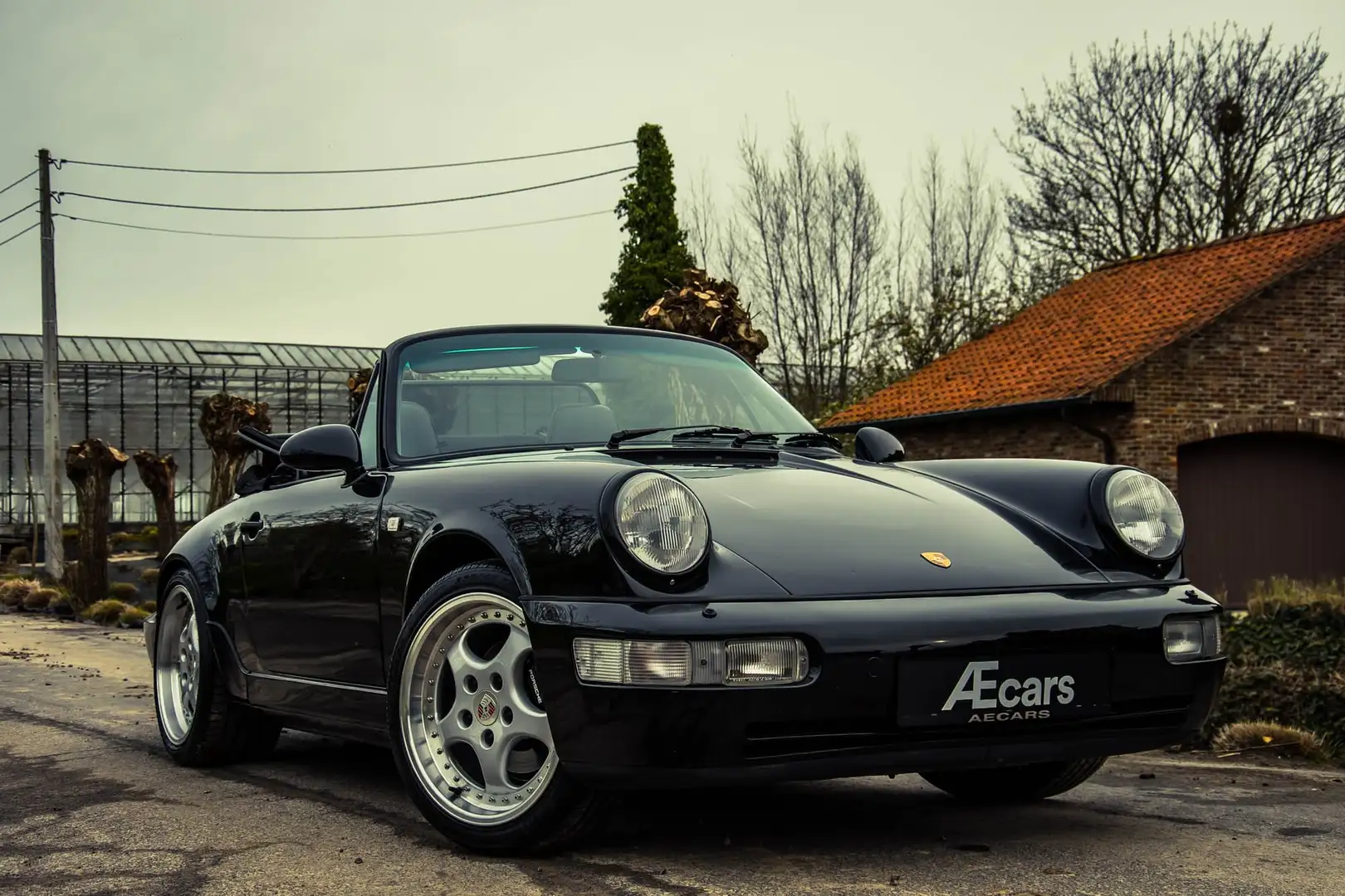 Porsche 964 911 CARRERA *** MANUAL / RADIO / HEATED SEATS **** Nero - 2