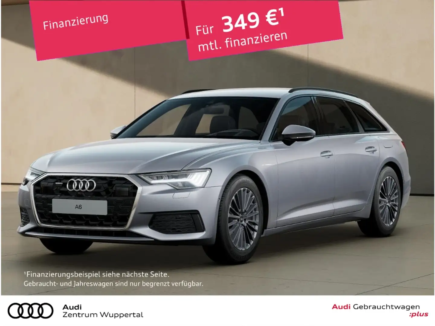 Audi A6 Avant 50 TFSI E ACC AHK HEADUP KAMERA MATRIX Ansch Silber - 1