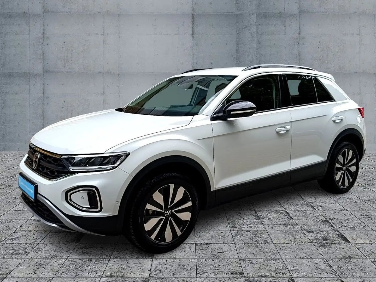 Volkswagen T-Roc 1.0 TSI GOAL LED+NAVI+ACC+SHZ+DAB+VC+ALU Weiß - 2