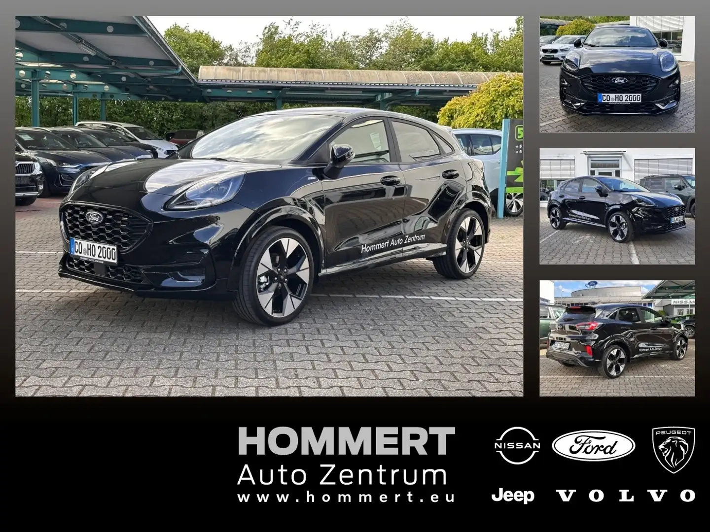 Ford Puma 1.0 EcoBoost ST-Line X Panorama-Schiebedach Schwarz - 1