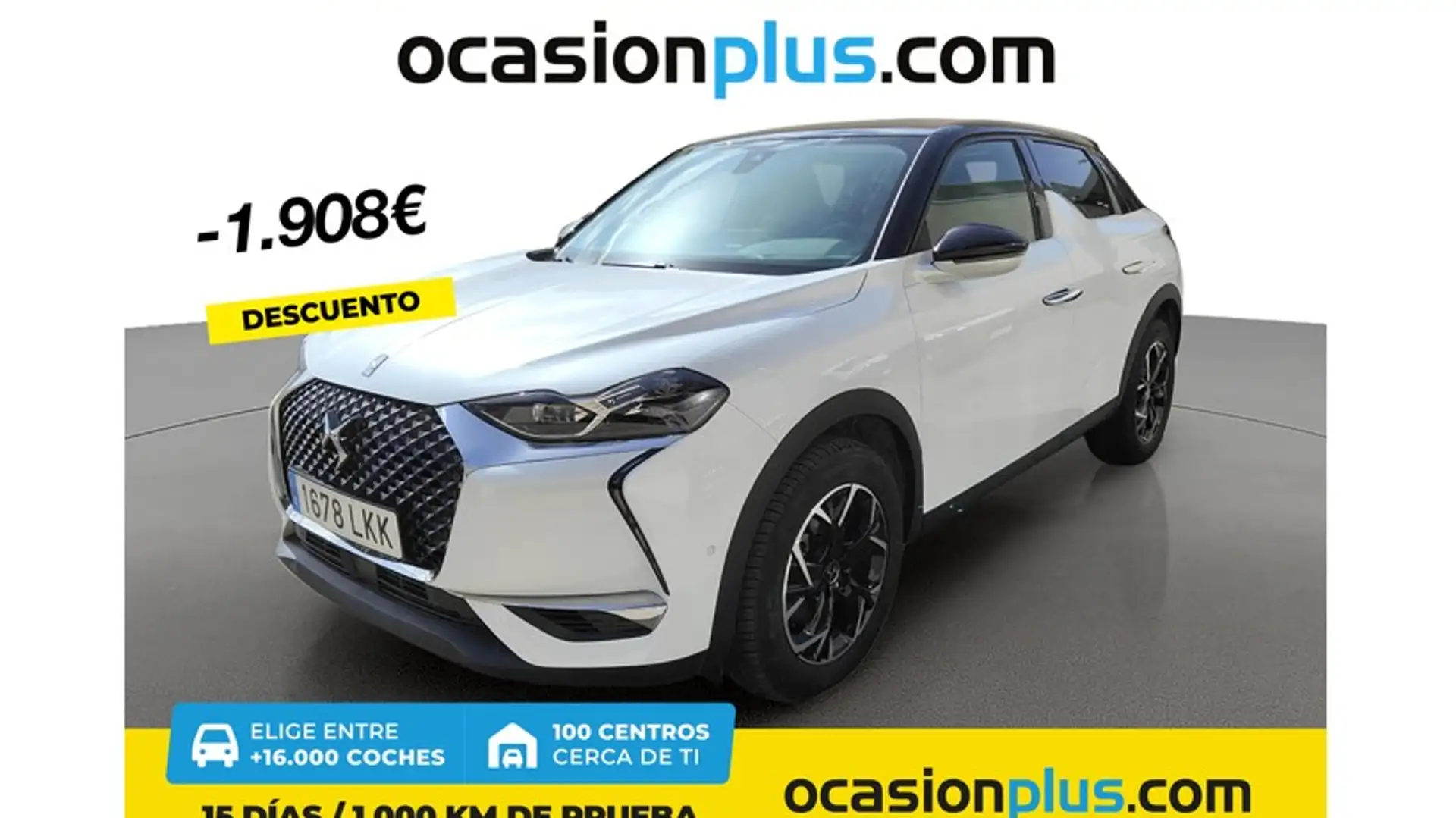DS Automobiles DS 3 Crossback BlueHDi So Chic 130 Aut. Blanco - 1