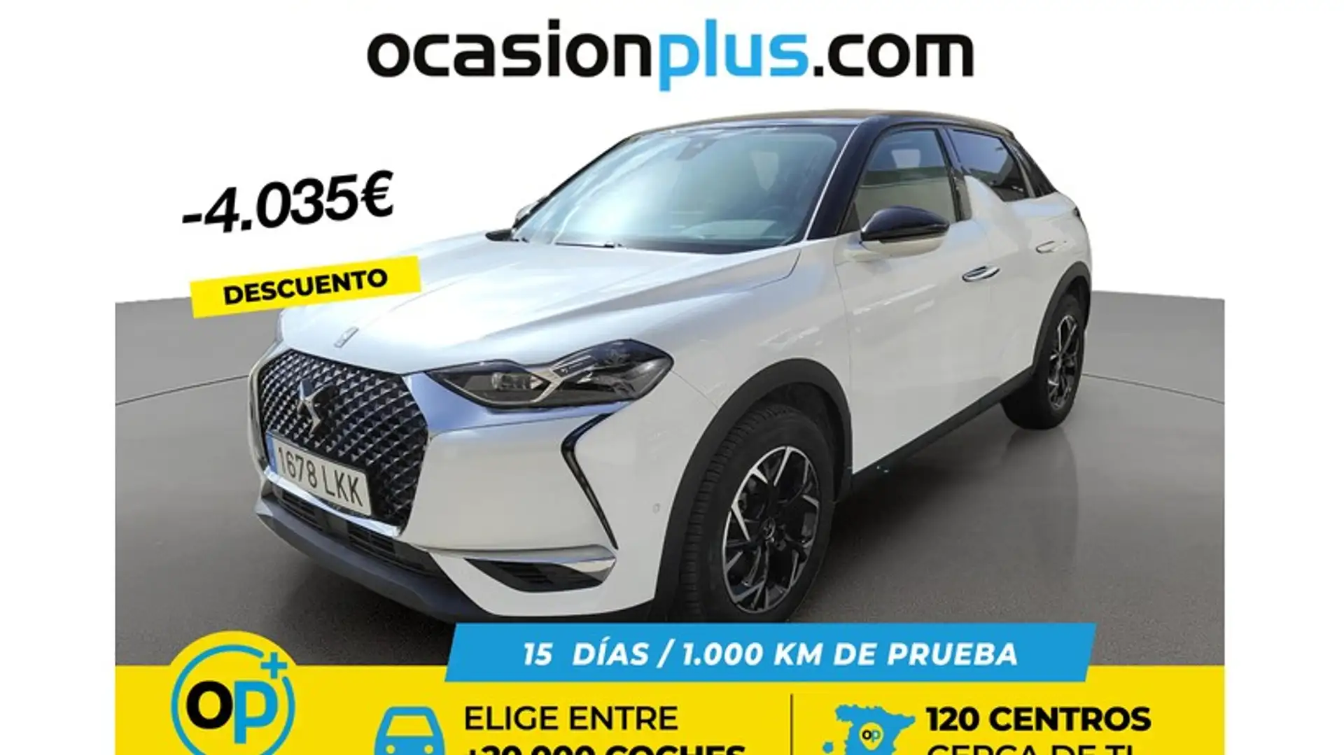 DS Automobiles DS 3 Crossback BlueHDi So Chic 130 Aut. Blanco - 1