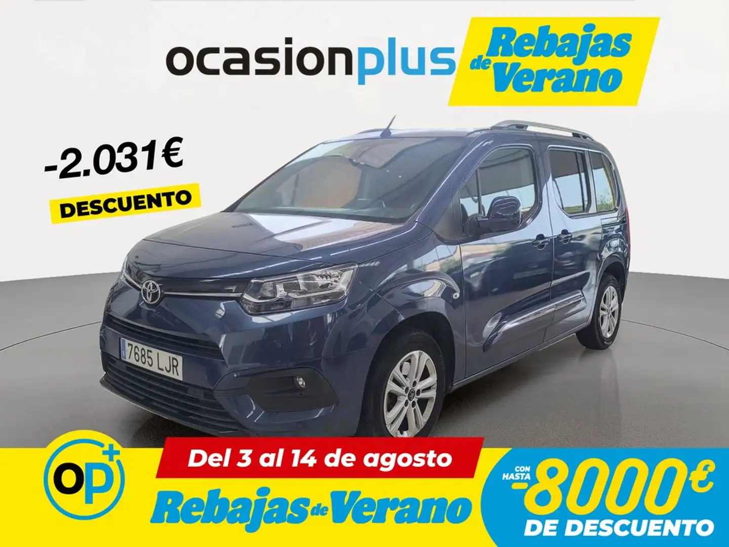 Toyota Proace Family L1 1.5D 5pl. Active Aut. Azul - 1