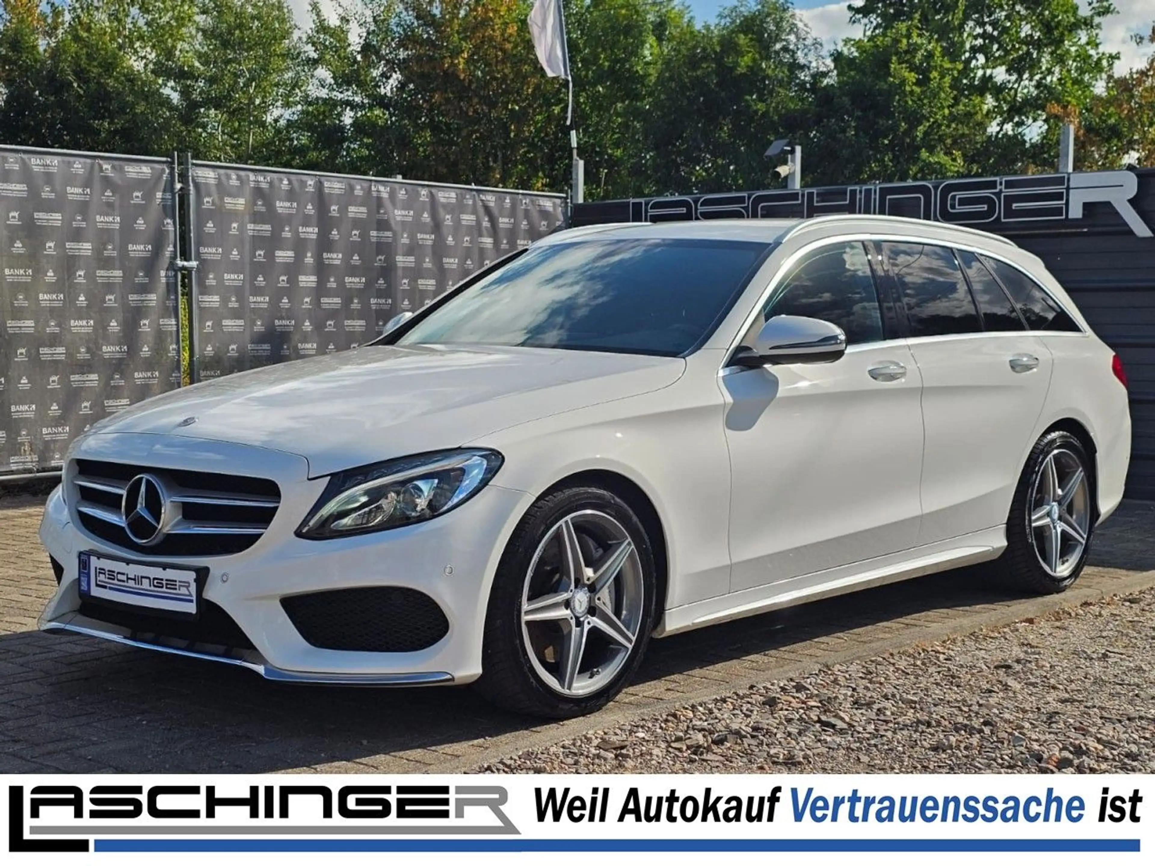 Mercedes-Benz C 250 C250 T AMG-LINE BURMESTER LED LEDER AUTOM NAVI